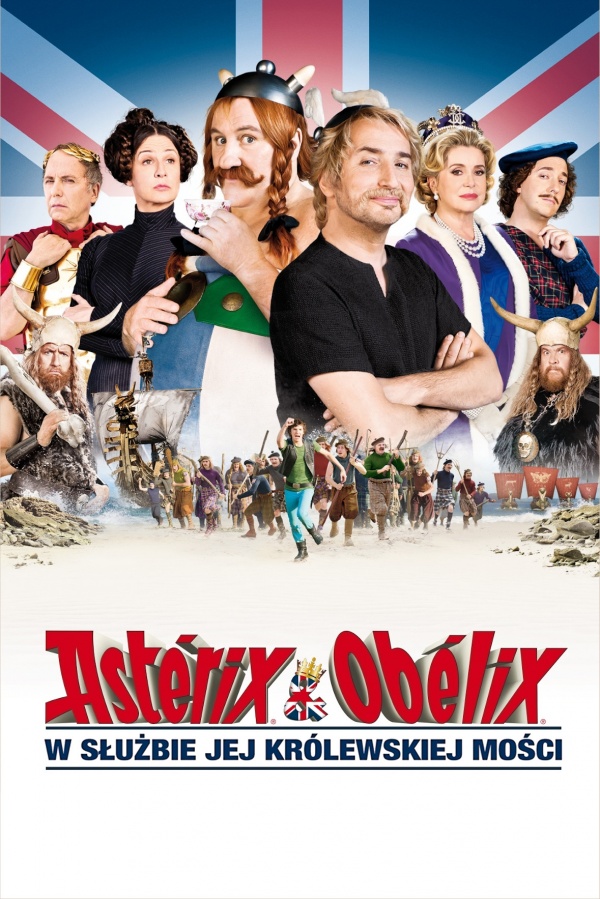 Asterix I Obelix W Służbie Jej Królewskiej Mości Obsada